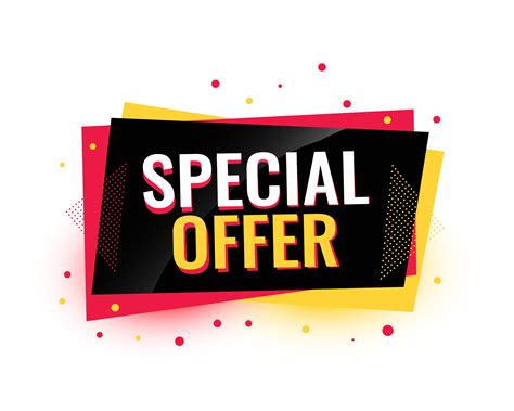 Special Promotions and Offers 